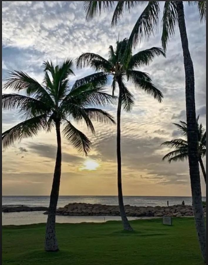 Luxurious Ocean View Beach Villa B-903 At Ko'Olina Beach Villas Kapolei Apartment