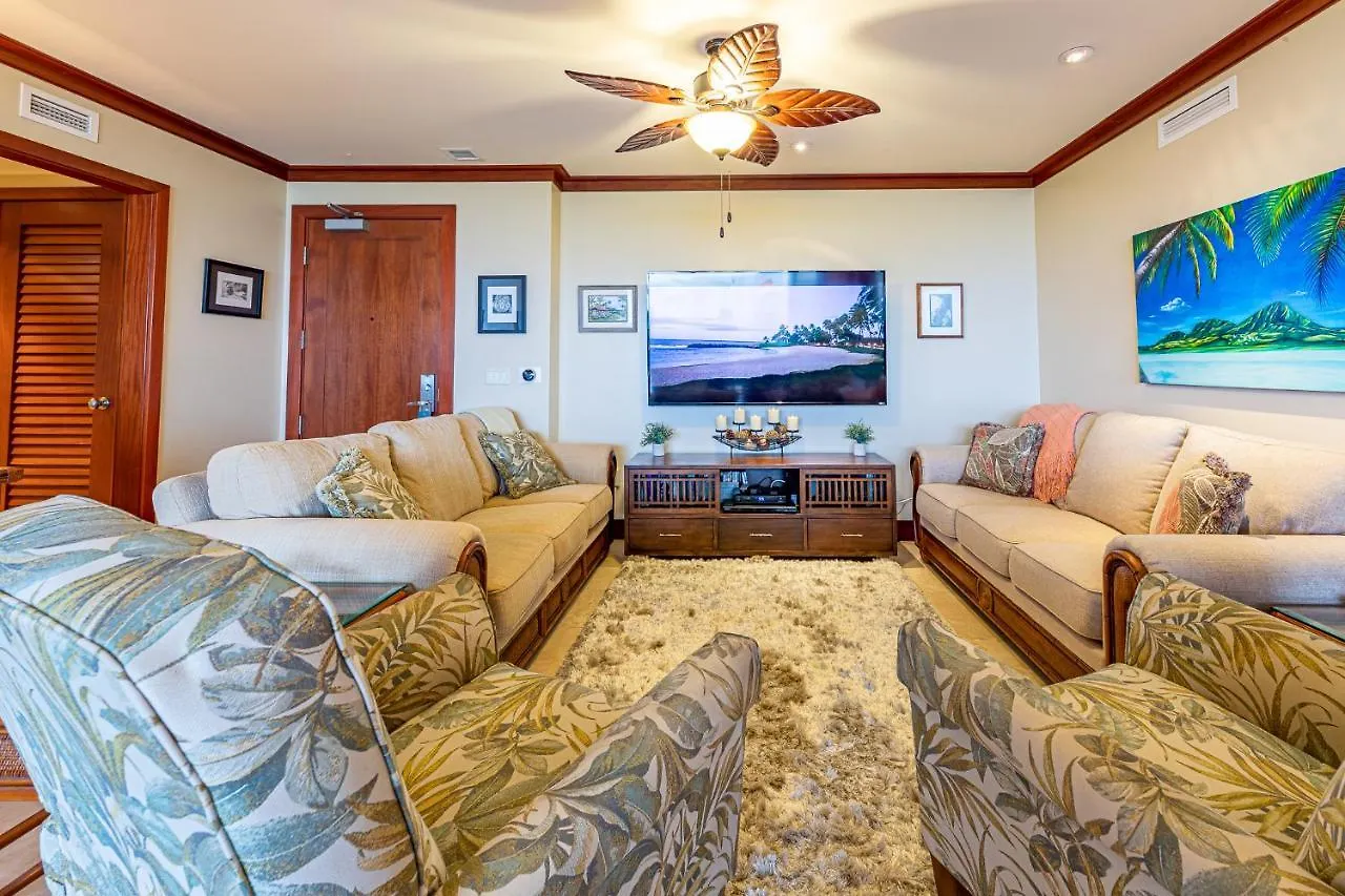 Luxurious Ocean View Beach Villa B-903 At Ko'Olina Beach Villas Kapolei