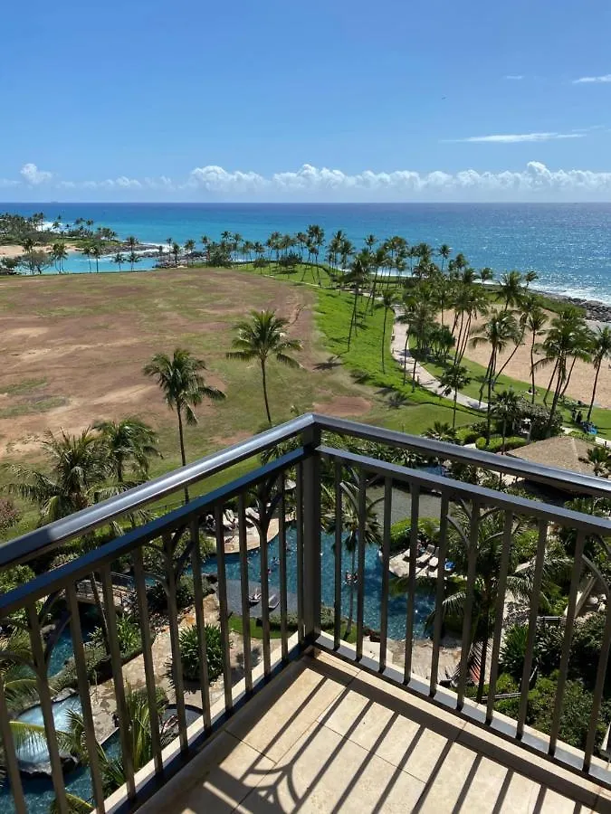 Luxurious Ocean View Beach Villa B-903 At Ko'Olina Beach Villas Kapolei Apartment